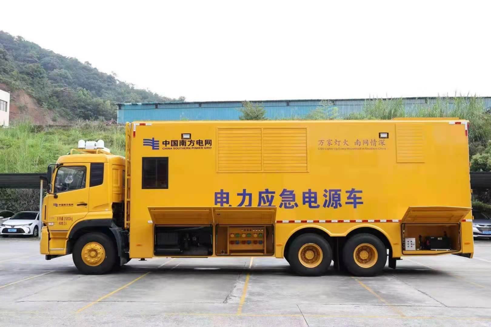 恒山安康大型柴油发电机发电车UPS电源出租租赁